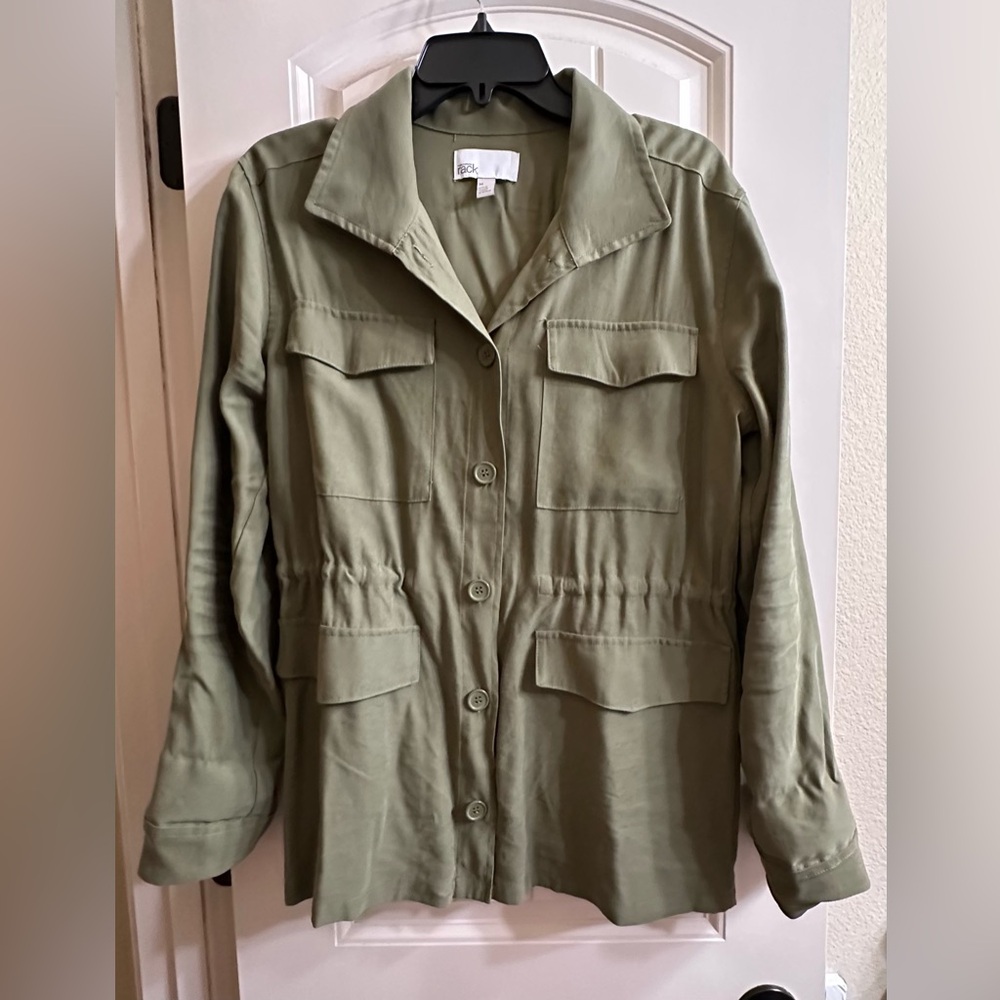 Nordstrom Sage Green Utility Jacket